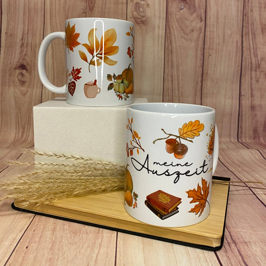 Herbst Tasse "meine Auszeit"