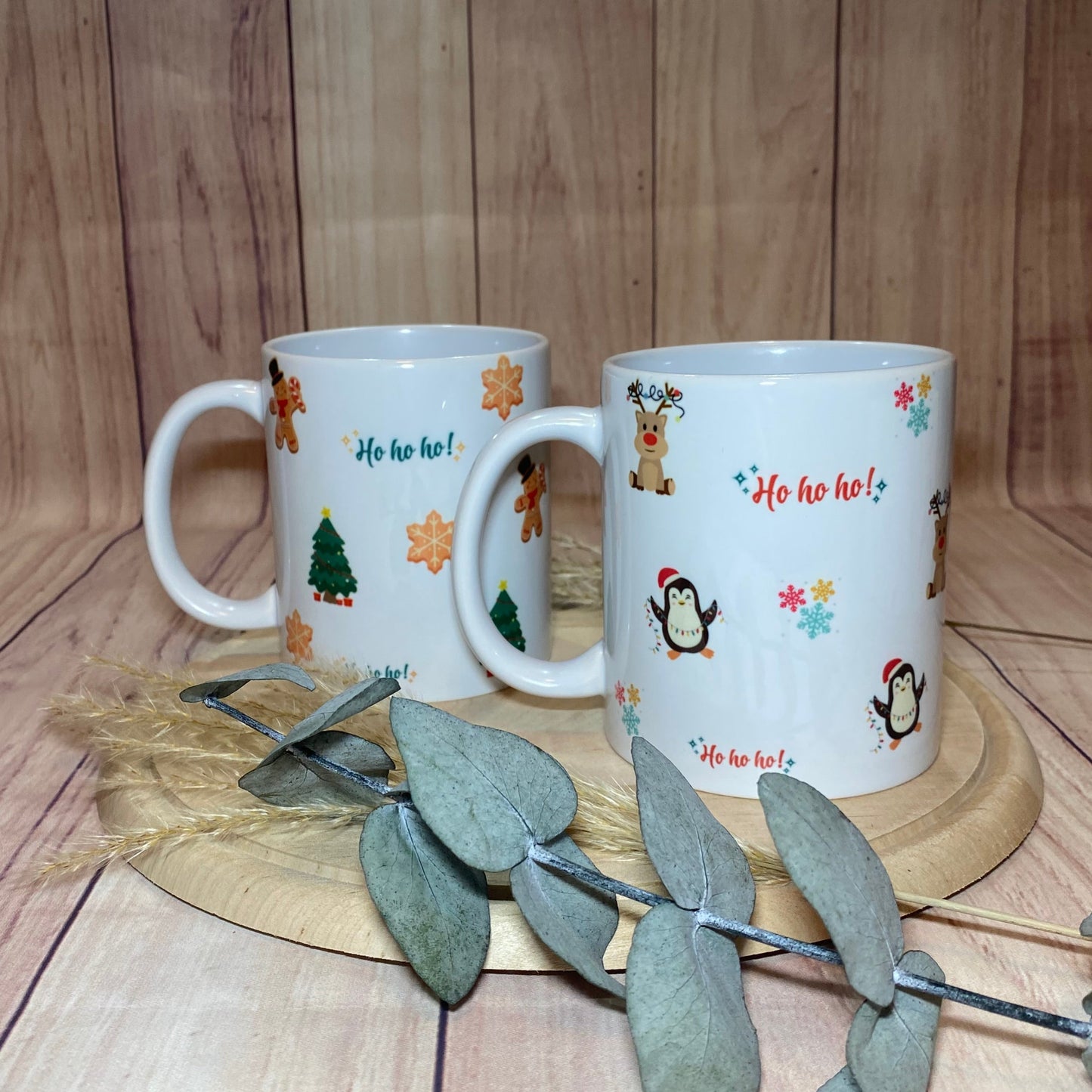 Weihnachtstasse mit Lebkuchenmotiv