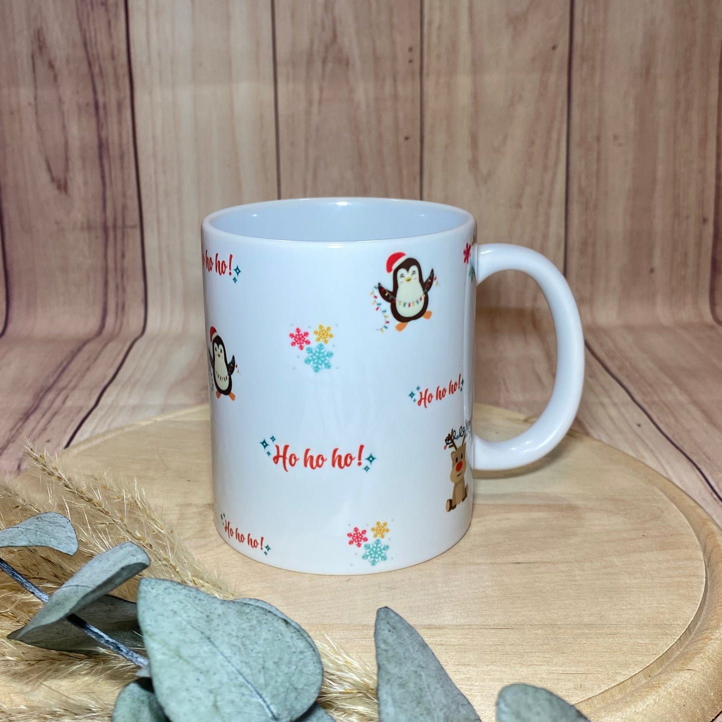 Weihnachtstasse mit Rentiermotiv