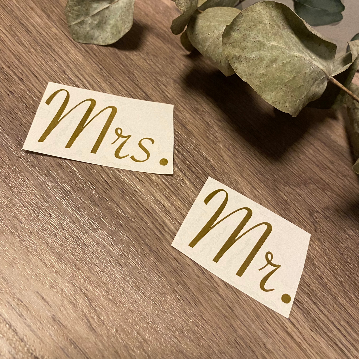 Mr. & Mrs. Aufkleber