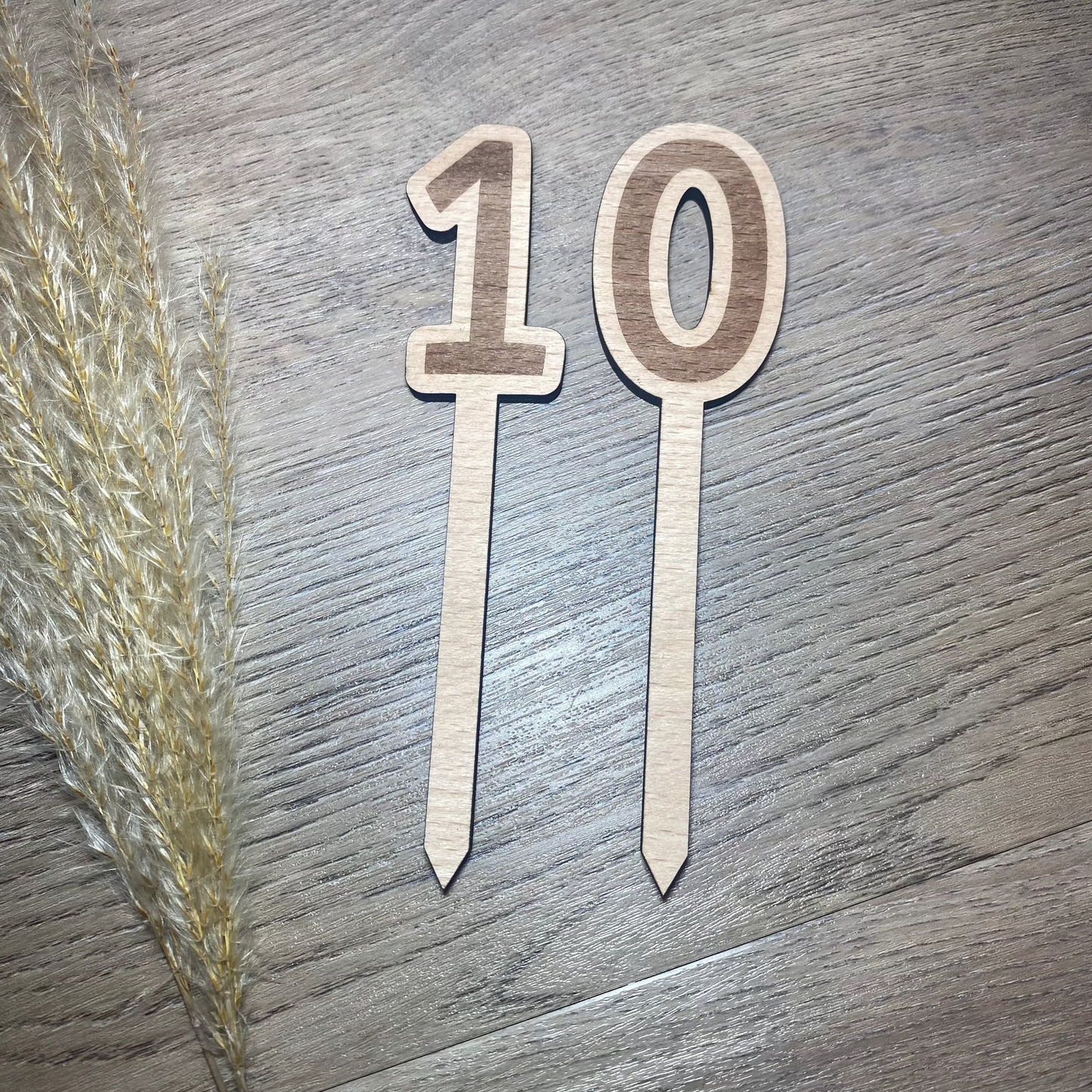 Caketopper Zahlen (0-9)