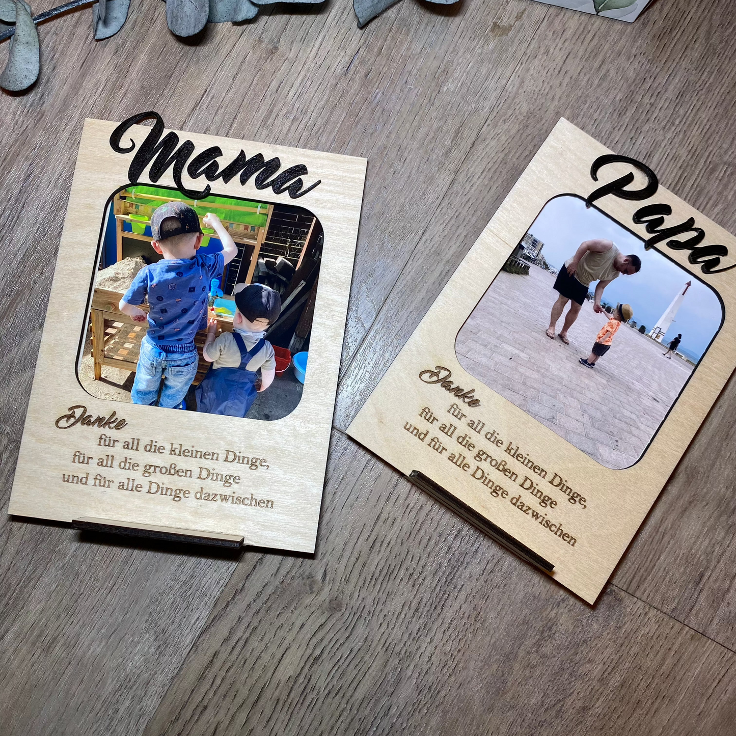 Bilderrahmen für Mama zum Aufstellen