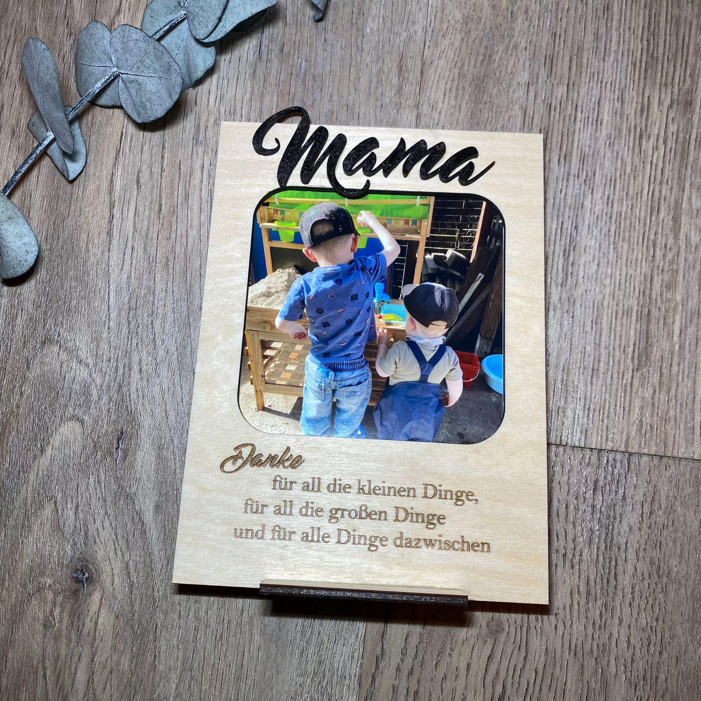 Bilderrahmen für Mama zum Aufstellen