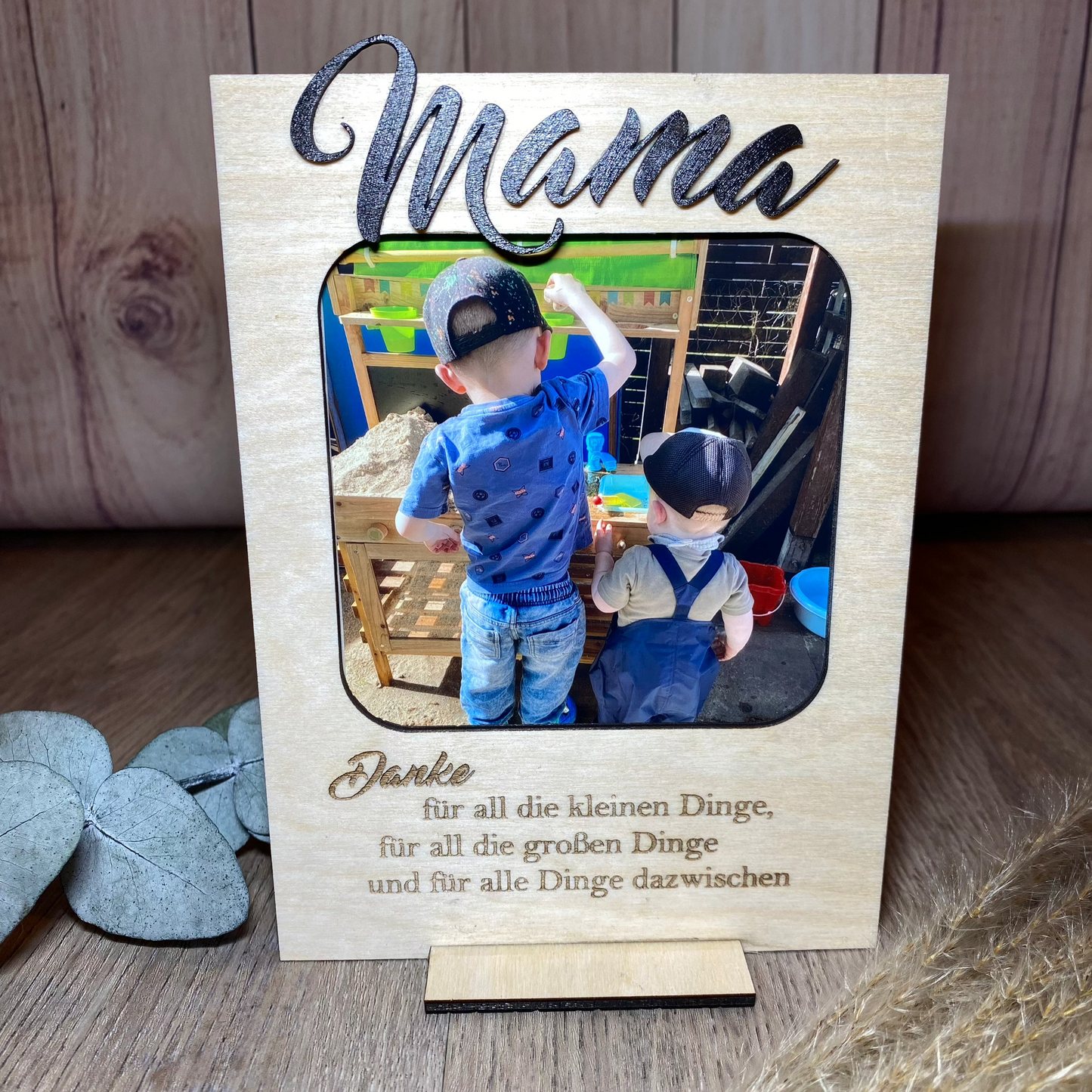Bilderrahmen für Mama zum Aufstellen