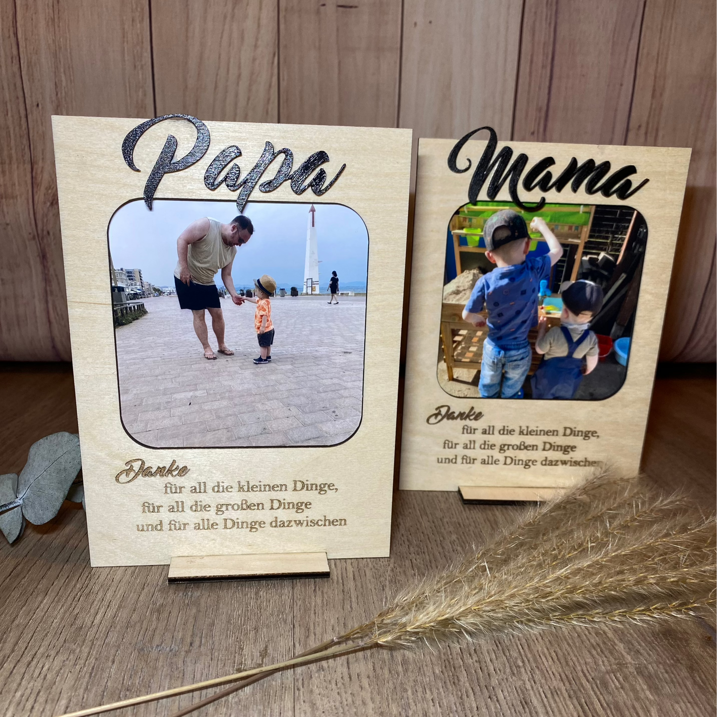 Bilderrahmen für Papa zum Aufstellen