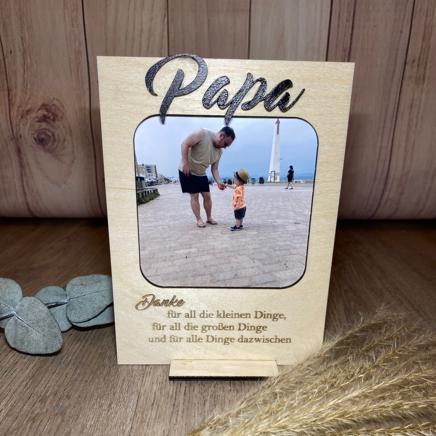 Bilderrahmen für Papa zum Aufstellen