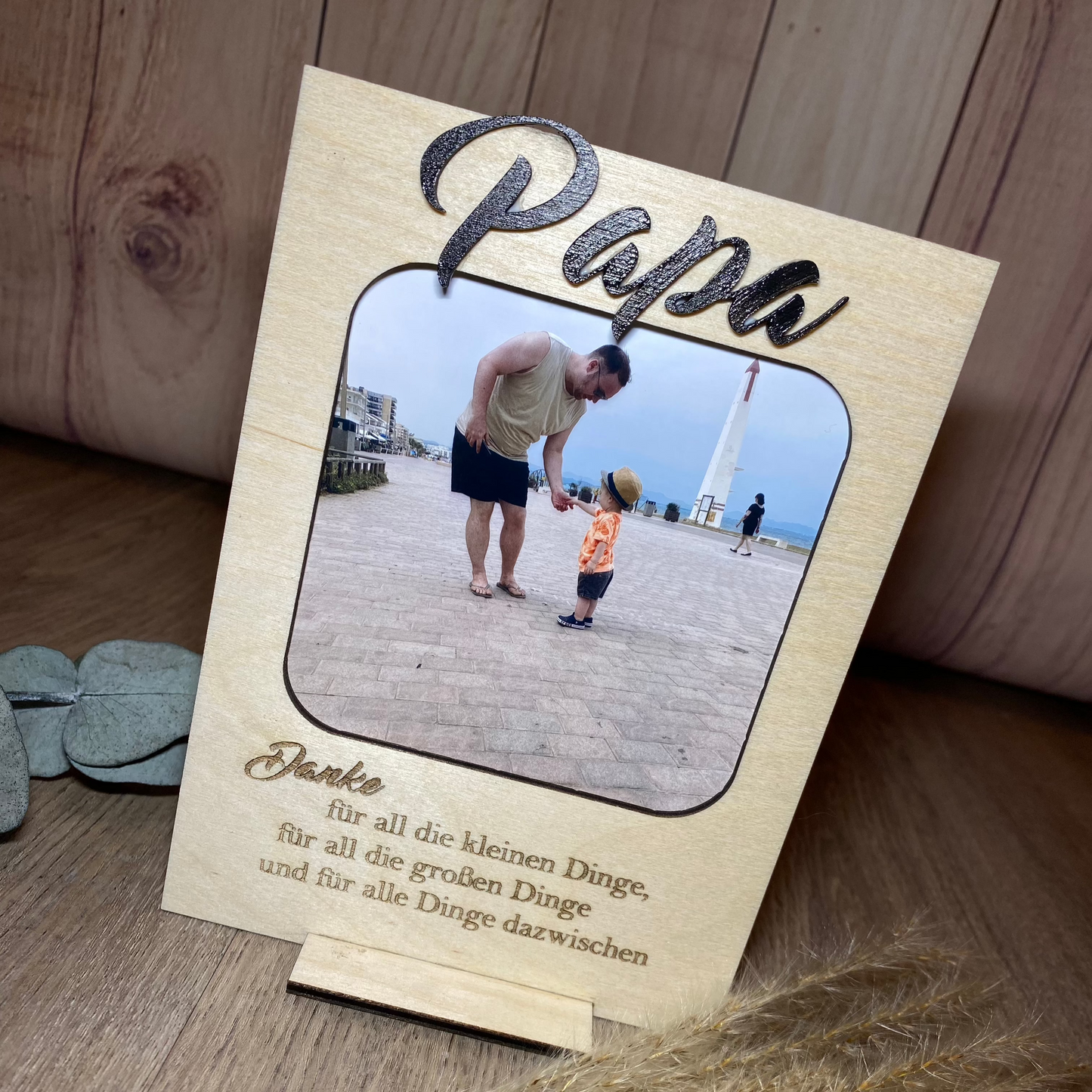 Bilderrahmen für Papa zum Aufstellen