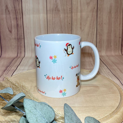 Weihnachtstasse mit süßem Motiv