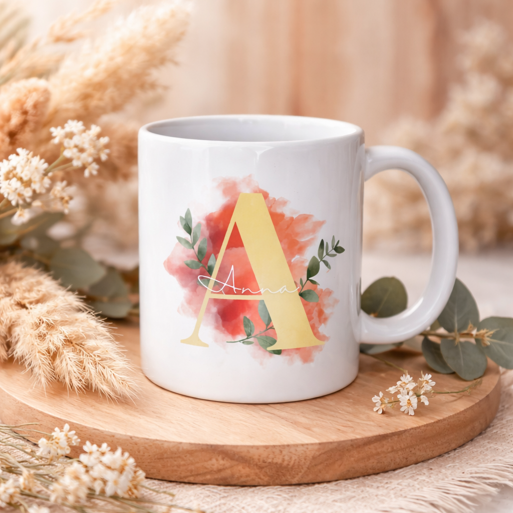 Personalisierte Tasse mit Namen