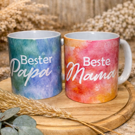 Tasse für die besten Mamas, Papas, Omas und Opas