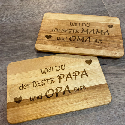Frühstücksbrettchen aus Holz