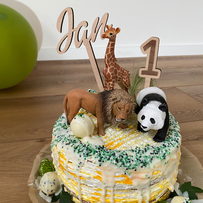 Caketopper mit Namen