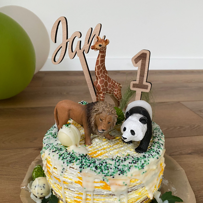 Caketopper mit Namen