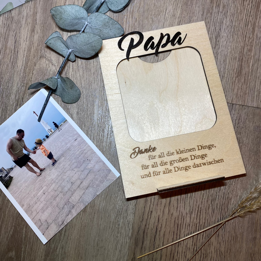 Bilderrahmen für Papa zum Aufstellen