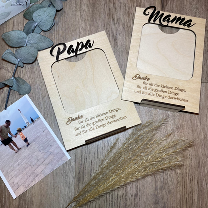 Bilderrahmen für Papa zum Aufstellen