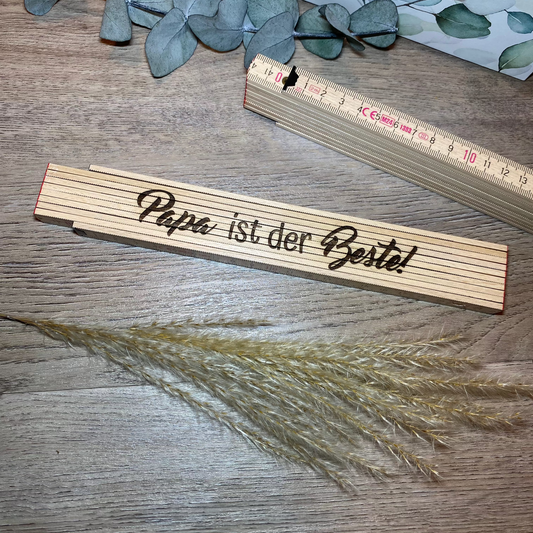 Zollstock aus Holz