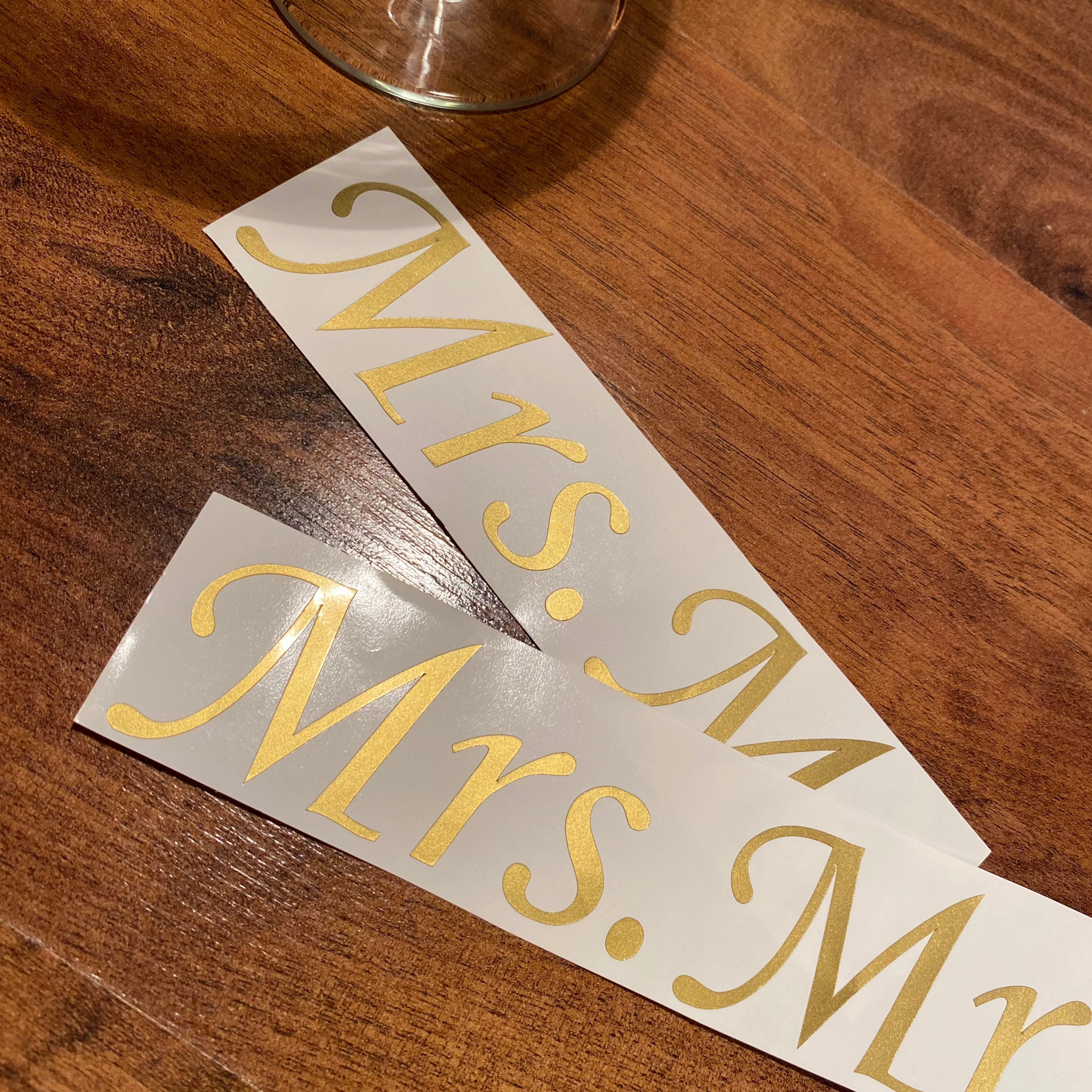 Mr. & Mrs. Aufkleber