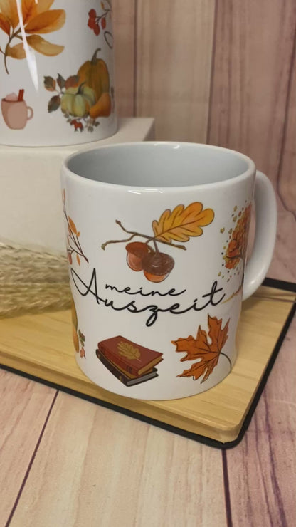 Herbst Tasse "meine Auszeit"